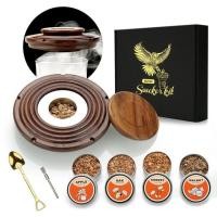 ราคา Cocktail Smoker KitSmoking Set with 4 Wood ChipsOld Fashioned Whiskey Smoker Drinks KitCocktail Accessories for WhiskeyDrink (18839144509)