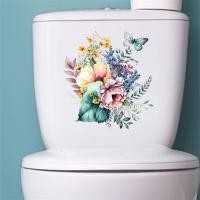 ราคา Dragonpad Peony ดอกไม้สติกเกอร์ห้องน้ำ Self Adhesive ภาพวาดภาพจิตรกรรมฝาผนังสติ๊กเกอร์ติดผนังสำหรับห้องน้ำตกแต่งห้องนอน (20610418796)