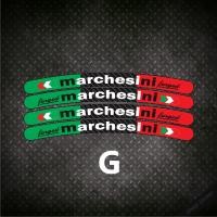 ราคา ใหม่ สติกเกอร์ขอบล้อ 3M Oracal marchesini สะท้อนแสง 12แบบ ชุด4ชิ้น 8ชิ้น สำหรับล้อ12นิ้ว 14นิ้ว 17นิ้ว (11467166524)
