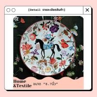 ราคา พร้อมส่ง จานเซรามิก สไตล์ตะวันตก ลายสวยงาม คุณภาพพรีเมี่ยม Hands painted Plate (10805222875)