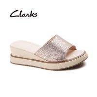 ราคา Clarks รองเท้าลำลองผู้หญิง SHEER55 SLING รองเท้าแตะส้นหนาสำหรับผู้หญิง 26151414 (16754457911)