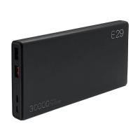 ราคา ELOOP E29 POWER BANK 30000mAh สีดำ ชาร์จเร็ว QC3 0 QC2 0 พาวเวอร์แบงค์ แบตเตอรี่สำรอง Power Bank (8861822637)