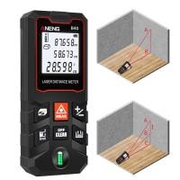 ราคา เครื่องวัดระยะทางเลเซอร์ Measure40M 60ม 80ม 100ม เครื่องวัดระดับเลเซอร์พร้อมบับเบิ้ล1ระดับมีไฟแบ็คไลท์หน้าจอ LCD มือจับดิจิตอลแบบพกพาเครื่องมือวัดขนาด90ข้อมูล (10550101161)