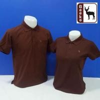 ราคา เสื้อโปโล Geeko ตรากวาง สีน้ำตาล (7661987645)