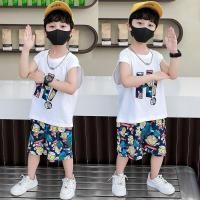 ราคา BABYFINE ชุดเด็กผู้ชาย ชุดเด็กเกาหลี ลายอุลตร้าแมนสุดหล่อ ชุดเสื้อแขนกุด กางเกงขาสั้นเด็กผู้ชาย ผ้าคอตตอน ใส่สบาย231230 (21213807029)