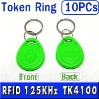 ราคา 10PCs RFID 125khz Tags EM4100 TK4100 Key Tag Read Only Rfid Card Token Key Rfid Tag Access Control Smart Card ID Keyfobsad GREEN (383596523)