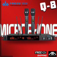 ราคา New PROEURO TECH Q 8 ไมโครโฟนไร้สาย MICROPHONE Q 8 ไมค์ลอย PROEURO TECH Q 8 ไมค์ลอย ไมโครโฟนไร้สาย (21307475978)