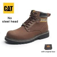 ราคา รองเท้าบู๊ทเครื่องมือใหม่ Caterpillar รองเท้าบู๊ทเพื่อความปลอดภัยของแมวรองเท้าบู๊ทมาร์ตินนิ้วเหล็กยอดเยี่ยม (16838591750)