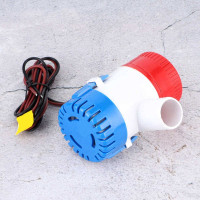 ราคา DC 12V ปั๊มน้ำท้องเรือ ปั๊มน้ำไฟฟ้า 12V ปั๊มน้ำโซล่าเซลล์แบบแช่ 1100GPH (21305504400)