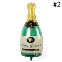 ราคา ลูกโป่ง ขวดเหล้า แก้วไวน์ แก้วเบียร์ 100x50 cm ส่งจากไทย (1662994449)