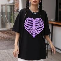 ราคา Trendique Set2ชิ้น เสื้อยืดหญิง กางเกงสกินนี่แฟชั่นขายาวสีดำ เป็นเอวยางยืด แต่งด้วยกระดุมทรงสวยมาก สีดำ สีชมพู สีขาว (21375614417)