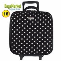 ราคา BagsMarket กระเป๋าเดินทาง Wheal กระเป๋าเดินทางหน้านูน กระเป๋าล้อลาก 16x16 นิ้ว New Arrival (4436528212)