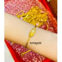 ราคา KMDGold สร้อยข้อมือ ทองคำแท้ 96 5 มาตรฐานทองเยาวราช 1บาท ลายมงกุฎ มังกรคาบแก้วลงยา สวยมากๆๆๆๆๆเลือกลาย ทักแชทเลยค่ะ (10524789525)