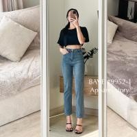 ราคา กางเกงยีนส์ BAVE 9952 ขากระบอกเล็ก เก็บทรง ไซส์ค่อนข้างเล็ก (18463726076)