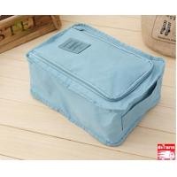 ราคา GP00018 กระเป๋าจัดระเบียบ กระเป๋าใส่รองเท้า ถุงใส่รองเท้า 2 คู่ Shoes Bag Shoes Organizer Bag Organizer (12573988358)
