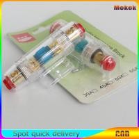 ราคา 2ชิ้น60A รถยนต์ตัวยึดฟิวส์ทองแดงบริสุทธิ์ยานพาหนะกล่องฟิวส์สำหรับเครื่องเสียงรถยนต์ (20973608443)