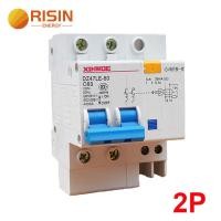 ราคา 2P 6A 63A 80A 100A 30mA 100mA 300mA RCBO RCCB RCD ELCB Leakage Circuit Breaker (16950530572)