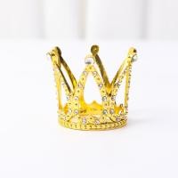 ราคา จี้มงกุฎขนาดเล็กตกแต่งเค้กเจ้าหญิงประดับเพชรอุปกรณ์สำหรับอบเค้กรูปมงกุฎ (17800545822)