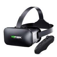 ราคา นำเข้าของแท้ 100 แว่นตา VR 3D แว่นตาเสมือนจริง แว่นVR แว่น3D ป้องกันแสงสีฟ้า ดูหนัง เล่นเกมส์ Glasses with Stereo Headphone Virtual Reality Headset แว่นตาดูหนัง 3D สำหรับดูภาพยนตร์ 4 5 6 0 นิ้วสมาร์ท 
