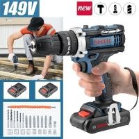 ราคา B0SCH สว่าน สว่านมือไร้สาย 3 ระบบ Cordless Dril เจาะ สว่านไฟฟ้ากระแทก ชุดแบตเตอรี่ Li on รถ ไขควงไฟฟ้า สว่านไขควงกระแทก เครื่องมือไฟฟ้ เจาะไม้ (21334086197)