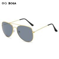 ราคา OQ BOGA กรอบนักบินยูนิเซ็กซ์โลหะ18สี Kacamata Hitam Anti UV ผู้ชาย UV400แว่นตากันแดดขอบเต็มแฟชั่นสำหรับผู้หญิง (19687646818)