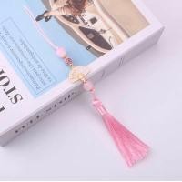 ราคา พู่ไหม พู่ไหมจีนแบบคล้อง พวงกุญแจรูปพัด ห้อยพัด พร้อมส่ง (20466884859)