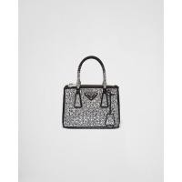 ราคา Prada Galleria satin mini bag with crystals Shoulder Bag (21228315102)