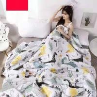 ราคา ผ้าห่มสำลี ระบายอากาศผ้าห่ม ผ้าห่มนวม ผ้าห่มนวม สีพื้น ใยขนห่านเทียม ขนาด 5ฟุต 6ฟุต 7ฟุต ผ้าห่มสีพื้น ผ้าห่มนวม สีพื้น (13011491221)