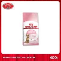 ราคา MANOON ROYAL CANIN Kitten Sterilised 400g สำหรับลูกแมวทำหมัน อายุ 6 12 เดือน (1359784457)