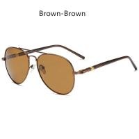 ราคา Luxury แว่นตากันแดด Polarized ผู้ชายขับรถดวงอาทิตย์แว่นตาสำหรับผู้ชายผู้หญิงผู้ชายนักออกแบบ Vintage Pilot แว่นตากันแดด UV400 (21170441583)