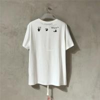 ราคา เสื้อยืดแขนสั้นลําลอง พิมพ์ลายตัวอักษร Off White OW เหมาะกับฤดูใบไม้ผลิ และฤดูร้อน (17354316449)