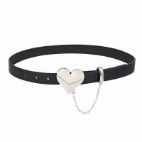 ราคา ASSIGNS อารมณ์ที่ดี บุคลิกภาพที่ดี ง่ายๆ เข็มขัดรัดเอว การออกแบบแฟชั่น การตกแต่งโซ่ สำหรับนักเรียน หนังพียู สายคาดเอวปรับได้ เข็มขัดหัวเข็มขัดความรัก เข็มขัดเอวผู้หญิง เข็มขัดรัดทรง (21070925440)