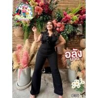 ราคา C34 ร้านนี้ส่งไว จั๊มยาวแต่งผ้าแก้ว ชุดคนอวบ จั๊มสาวอวบ เสื้อผ้าสาวอวบ ชุดคนอ้วนสวยๆ เสื้อผ้าแฟชั่นสาวอวบ ชุดสาวอวบสวยๆ จั๊มสาวอวบอ้วน ชุดสาวอวบสวยๆ2022 (15274513954)