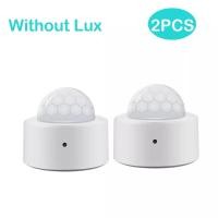 ราคา Tuya เครื่องตรวจจับการเคลื่อนไหวแบบ2 in 1 ZigBee MINI PIR มิเตอร์วัดแสงสว่างเรื่อยๆเซ็นเซอร์สัญญาณกันขโมยอินฟราเรด (21170449823)