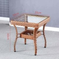 ราคา ฟรีค่าจัดส่ง รุ่นอัพเกรดของวัสดุ PE ชุดโต๊ะสนาม outdoorชุดโต๊ะเก้าอี้ ชุดโต๊ะกาแฟ ชุดโต๊ะในสวน โต๊ะสนามในสวน โต๊ะนั่งเล่น ชุดโต๊ะเก้าอี้สนาม โต๊ะกินข้าว ชุดโต๊ะหวชุดโต๊ะอาหาร เงินสดในการจัดส่ง (206378