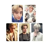 ราคา การ์ดอวยพร5ชิ้นต่อชุดสำหรับอัลบั้มเดี่ยวถ่ายรูป BTS V Layover PhotoCards Taehyung (20579281453)