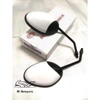 ราคา Fino fi กระจก Fino หัวฉีด กระจกมองข้างรถมอเตอร์ไซค์ Yamaha Fino 115 fi สีขาว สีดำ และ สีชุบ (12704367875)