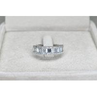 ราคา แหวนเงินแท้925 ชุบเคลือบทองคำขาว ประดับเพชร CZ Swiss Diamond Athena Allure jewelry (19427775568)