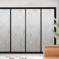 ราคา Fast delivery PVC ฟิล์มติดกระจก ประตูกระจกGlass sticker ฟิล์มติดกระจก หน้าต่างกระจก ห้องน้ำ ห้องครัว ประตูบ้าน แบบสูญญากาศ (21005701125)