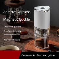 ราคา Portable Coffee Grinder Electric Grinder Wireless Small Automatic Grinder Black (19758425702)
