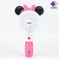 ราคา พัดลมมิกกี้เมาส์ พัดลมพกพา พัดลมมือถือ Mini fan ชาร์จUSB มีไฟLED ขนาดเล็ก พกพาสะดวก สีพาสเทล ดีไซน์น่ารัก (18194856439)
