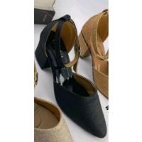 ราคา รองเท้าไซส์ใหญ่ ปิดหน้ารัดส้นสูง2นิ้วกากเพชร41 45Oopsi (20321741772)