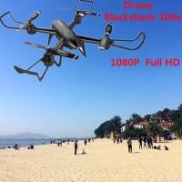 ราคา Original โดรนควบคุมระยะไกล โดรนติดกล้อง โดรนบังคับ โดรนถ่ายรูป Drone Blackshark 106s ดูภาพ Full HDผ่านมือถือ บินนิ่งมาก บินกลับบ้านได้เอง กล้อง2ตัว (9426153927)