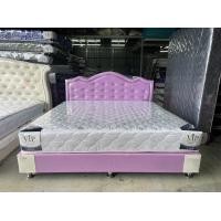 ราคา เตียงดีไซน์พร้อมที่นอน ขนาด 6 ฟุต ที่นอนสปริง เตียงนอน ที่นอน นอนสบาย เตียงสวย งานคุณภาพ แข็งแรง ทนทาน สินค้าพร้อมส่ง ที่นอน วีไอพี (17448470927)