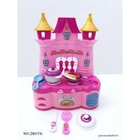 ราคา ของเล่นชุดครัว เคาร์เตอร์ครัวพริ้นเซสพิ้งกี้ พร้อมอุปกรณ์ของเล่นเครื่องครัวในเซท (17053721043)