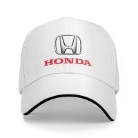 ราคา Honda Logo 2 Print Baseball Caps Men Comfortable Sports Hat Adjustable Breathable Sun Hats Peaked Cap (19872095629)
