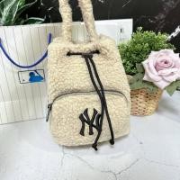 ราคา กระเป๋าทรงจีบ mlb ขนมิ้ง คลอเลคชั่นหน้าหนาว BUCKET NY (21097659593)