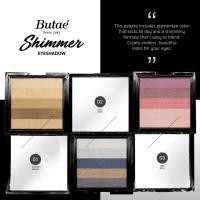 ราคา Butae Shimmer Eyeshadow บูเต้ ชิมเมอร์ อายแชโดว์ คุณสมบัติ เนื้อฝุ่นผสมชิมเมอร์ประกายวิ้ง 5 เฉดสีในตลับเดียว (20983674460)