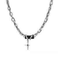 ราคา สร้อยคอ สร้อยคอสแตนเลส สร้อยคอแฟชั่น สร้อยคอสไตล์เกาหลี เครื่องประดับแฟชั่น รุ่น ES01 (20578406450)