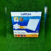 ราคา LEKISE หลอดไฟ รุ่น SLIM DOWNLING EASYSLIDE 20วัตต์ แสงสีเหลือง สี่เหลี่ยม 8นิ้ว หลอดไฟนีออน แบบฝังฝ้าหน้าเหลี่ยม LED รูปทรงสวยงาม ทันสมัย จัดส่ง KERRY (1375976147)